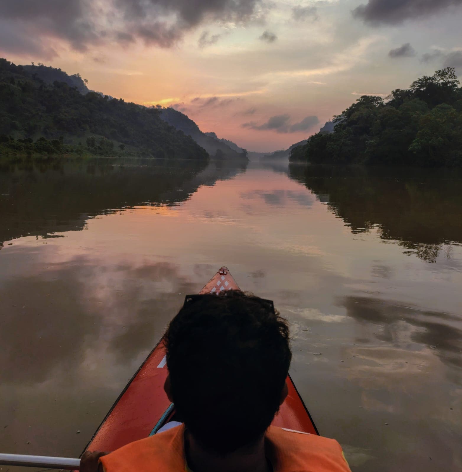 Kayaking and Sunset 🛶